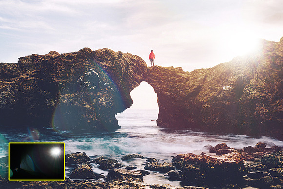 Sunlight-Captured Light Leaks in Photoshop Color Palettes - product preview 11