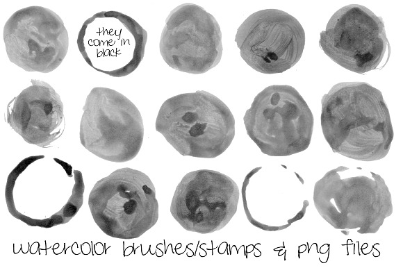 Assorted Dots Brushes/Stamps/Png in Illustrations - product preview 1