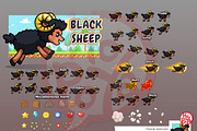 Black Sheep Game Sprites  