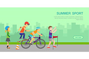 Summer Sport Banner