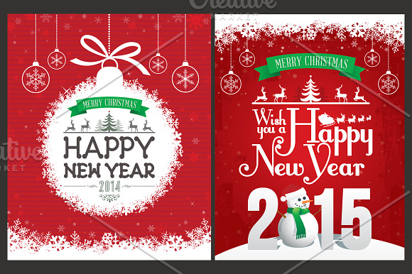Christmas Cards & Posters - 30% off in Flyer Templates - product preview 2