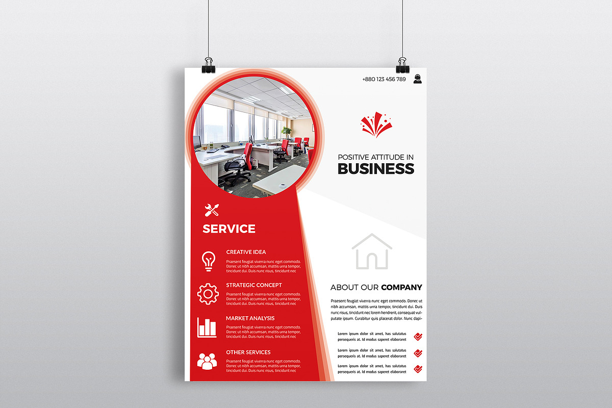 Business Flyer Template in Flyer Templates - product preview 8