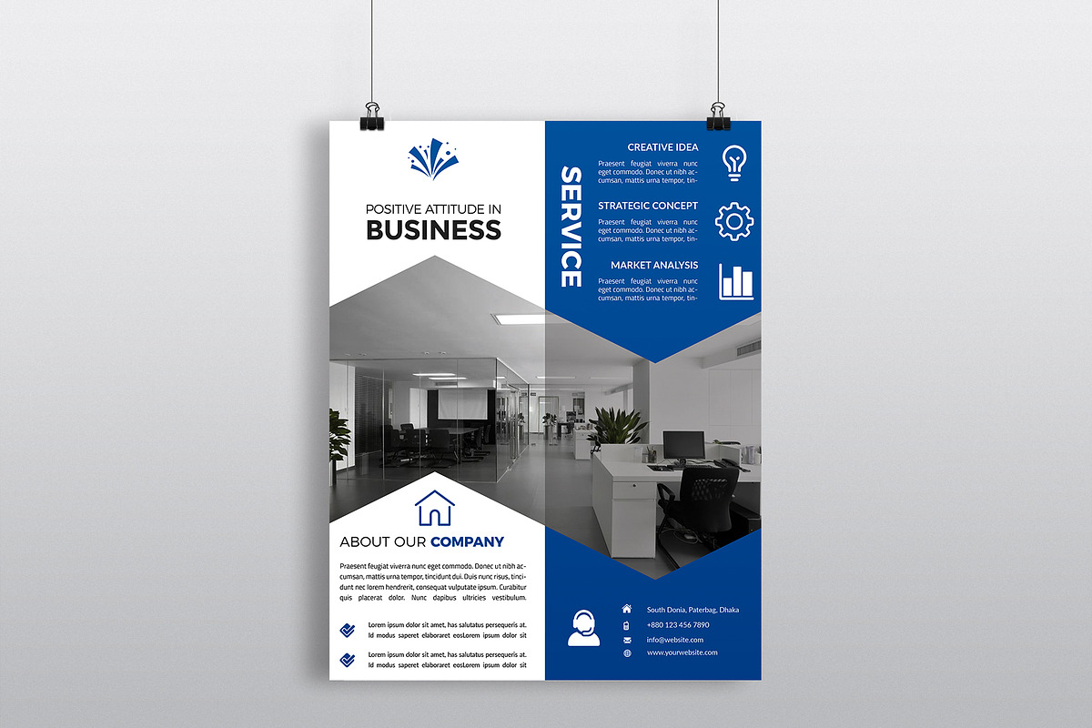 Business Flyer Template in Flyer Templates - product preview 8