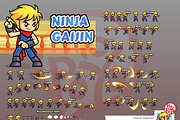 Ninja Gaijin Game Sprites 