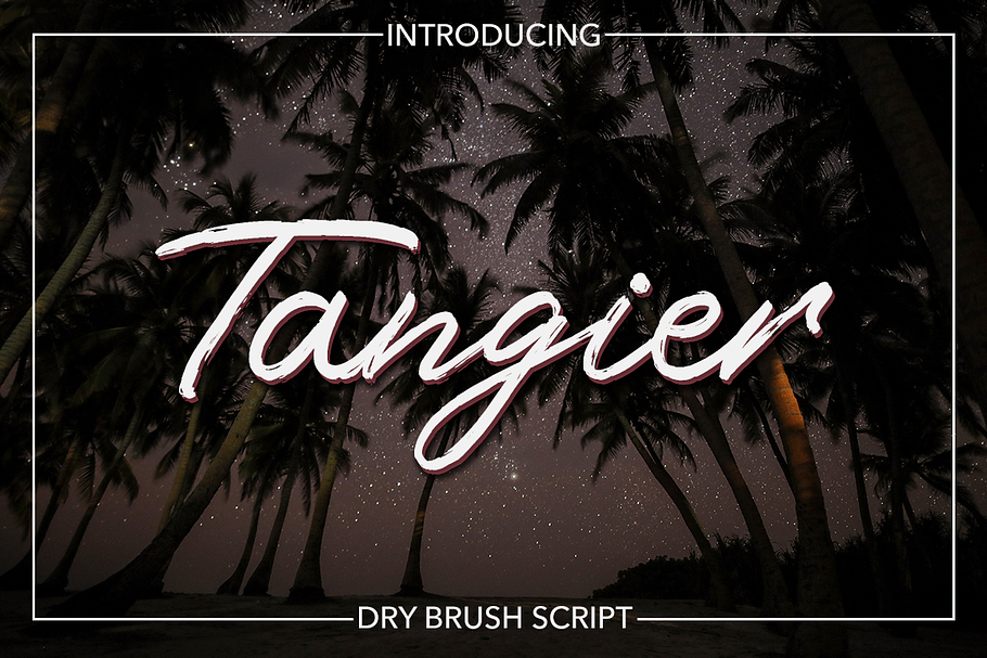 Tangier Script in Script Fonts - product preview 8