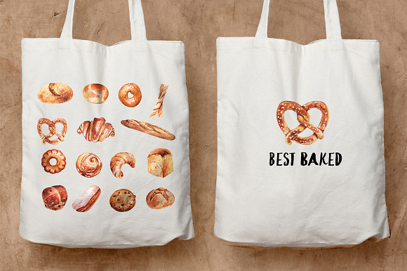 Baking elements in Illustrations - product preview 3