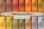Metallic foil digital paper