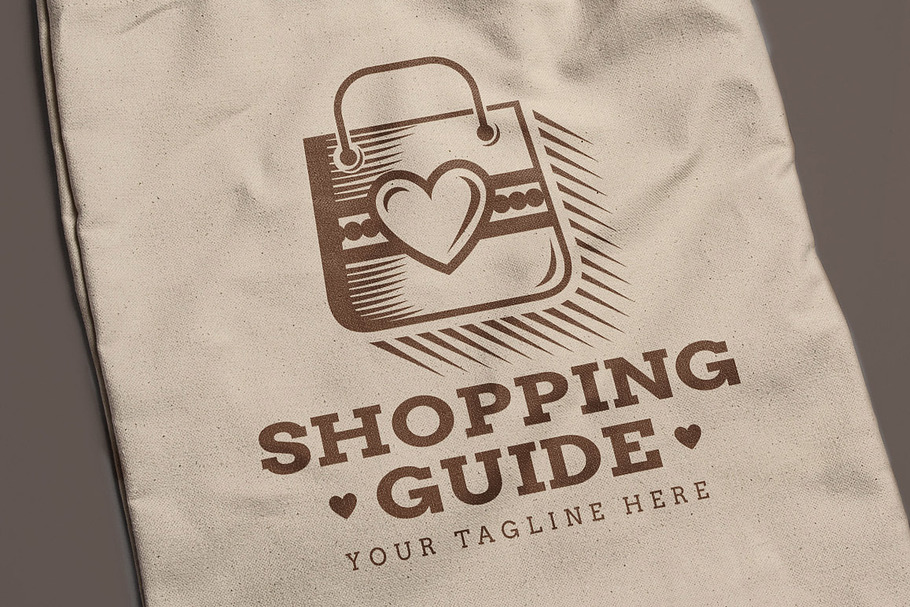 Shopping Guide Logo  in Logo Templates - product preview 8