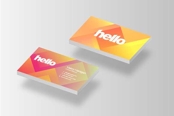 Business Card - Square Hoover in Business Card Templates - product preview 4