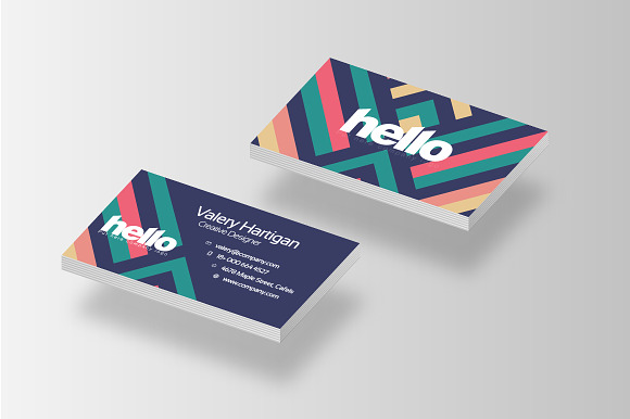 Business Card - Modern Native in Business Card Templates - product preview 4