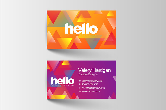 Business Card - Sour Pineapple in Business Card Templates - product preview 1