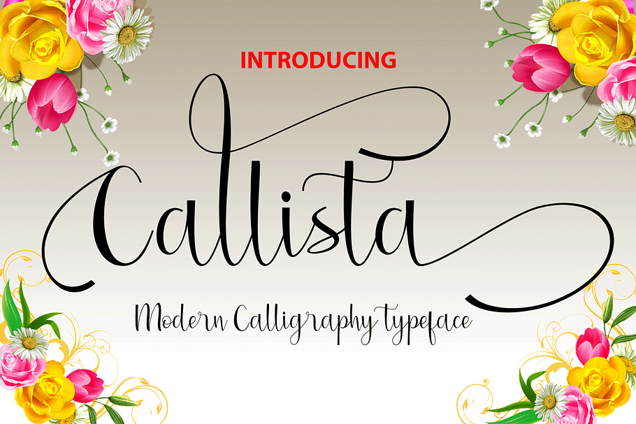Callista in Script Fonts - product preview 8