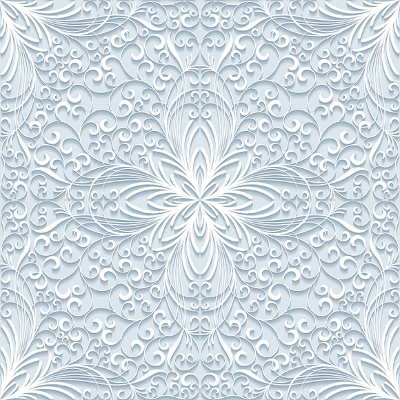 Seamless Floral Patterns in Patterns - product preview 2