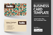 Business Card - Native Pattern