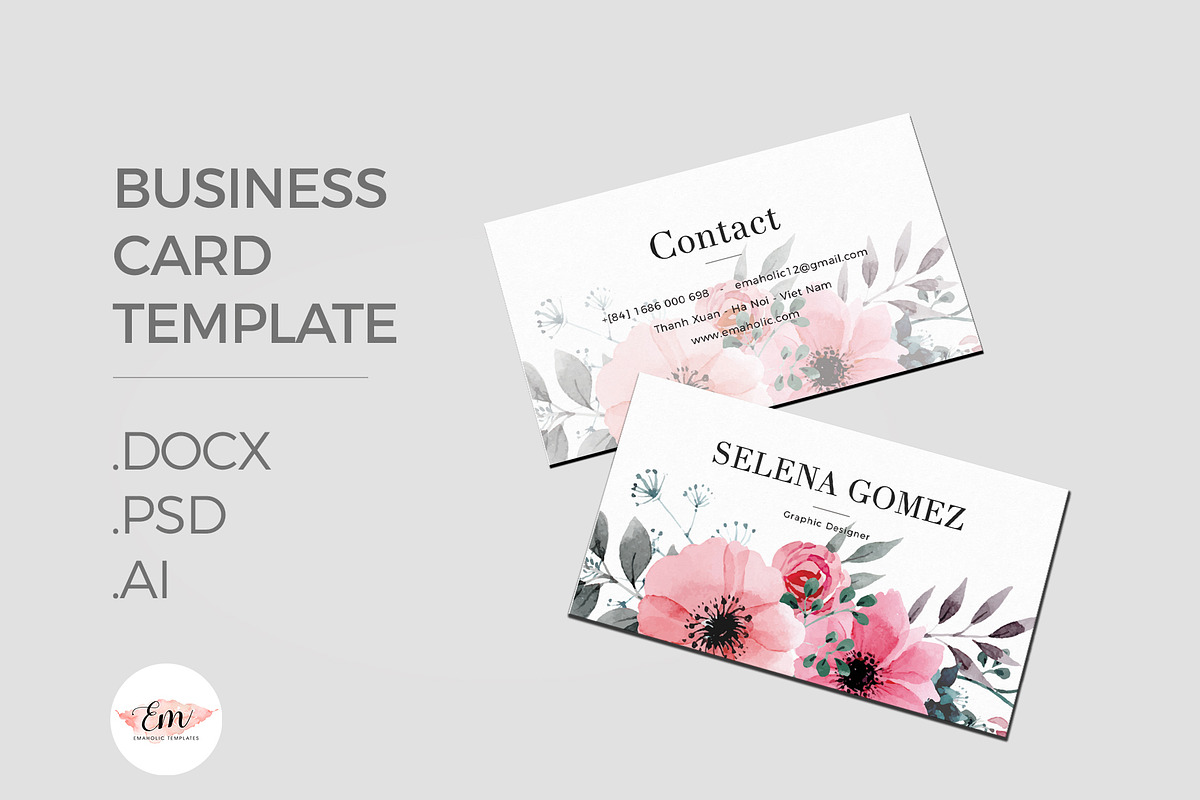 Create Elegant Business Card  in Business Card Templates - product preview 8