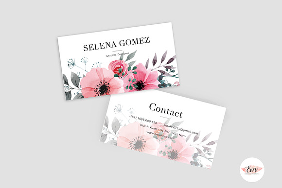 Create Elegant Business Card  in Business Card Templates - product preview 1