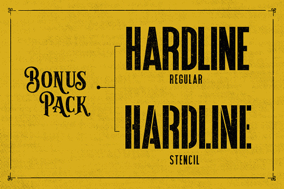 Sarcastic Typeface + Extras in Vintage Fonts - product preview 2