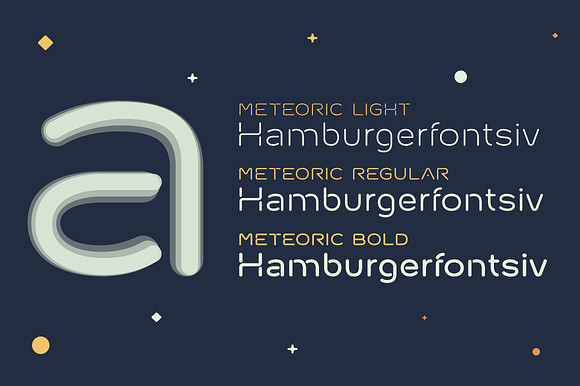 Meteoric Bold Font in Bold Fonts - product preview 1
