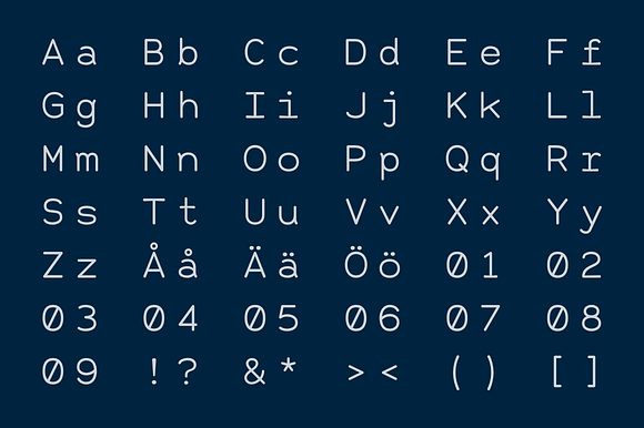 Alma Mono - A monospaced sans serif in Typewriter Fonts - product preview 1