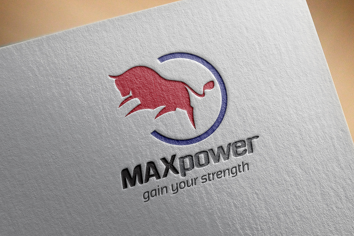Max Power Logo Template in Logo Templates - product preview 8