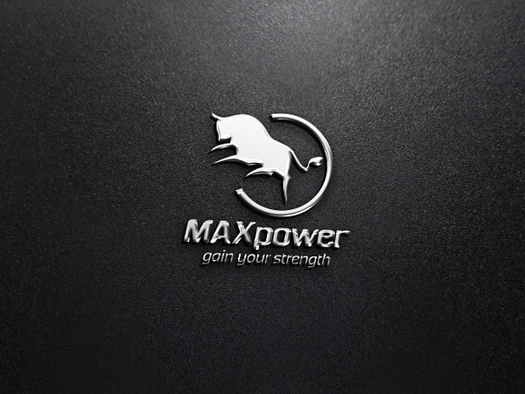 Max Power Logo Template in Logo Templates - product preview 2