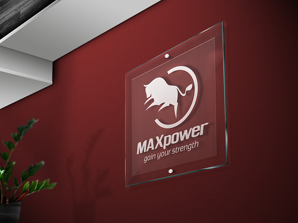 Max Power Logo Template in Logo Templates - product preview 7