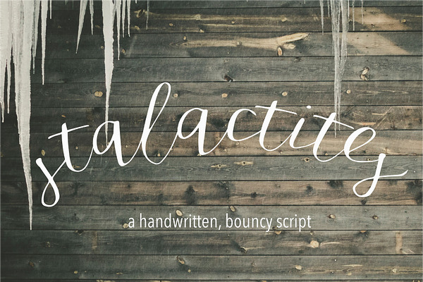 Stalactites Script Font