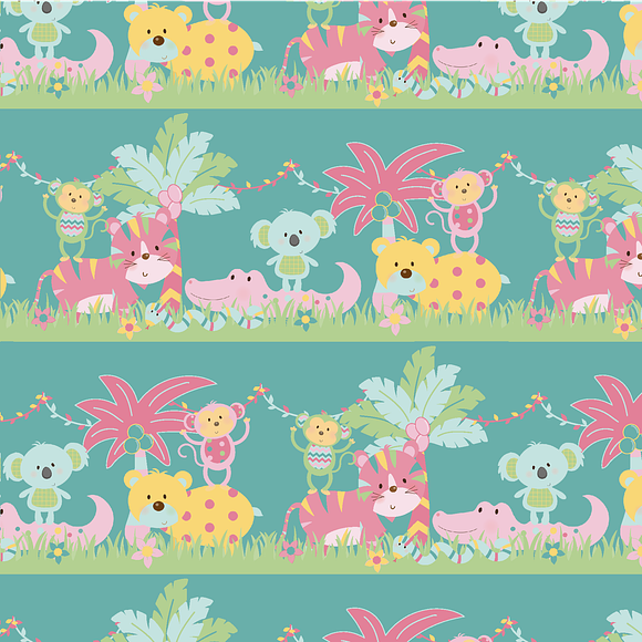 Pattern jungle paper-girls in Patterns - product preview 4