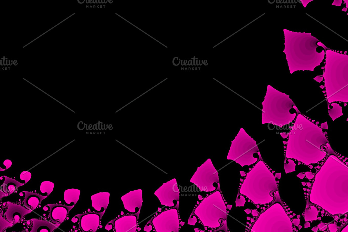Pink fractal background in Graphics - product preview 8