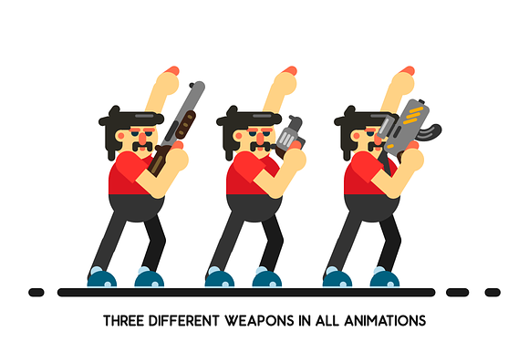 Red Guy Animation in Illustrations - product preview 1
