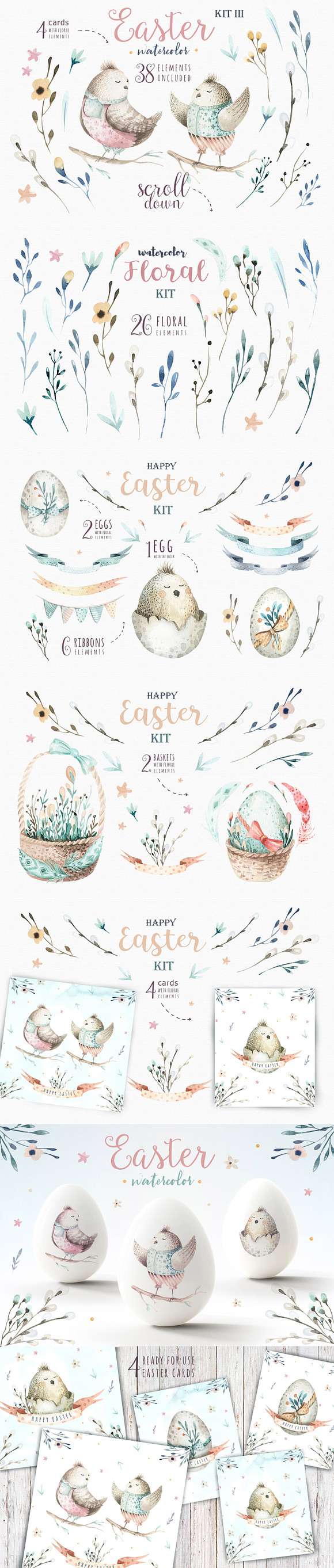 50% Spring &Easter collection in Illustrations - product preview 3