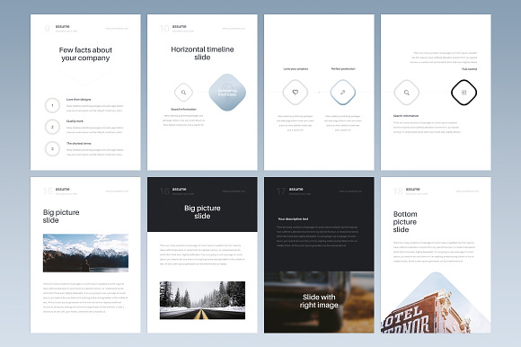 A4 | Assume Keynote Template + GIFT in Keynote Templates - product preview 3