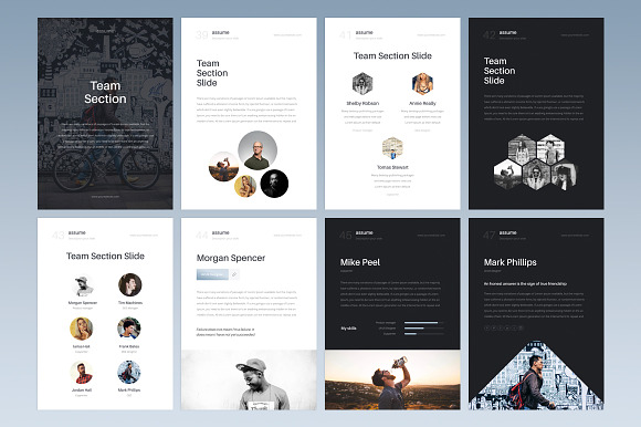 A4 | Assume Keynote Template + GIFT in Keynote Templates - product preview 6