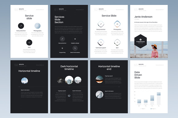 A4 | Assume Keynote Template + GIFT in Keynote Templates - product preview 7