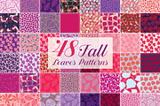 Fall Leaves Patterns 