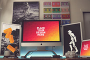 Apple iMac Mock-up#28