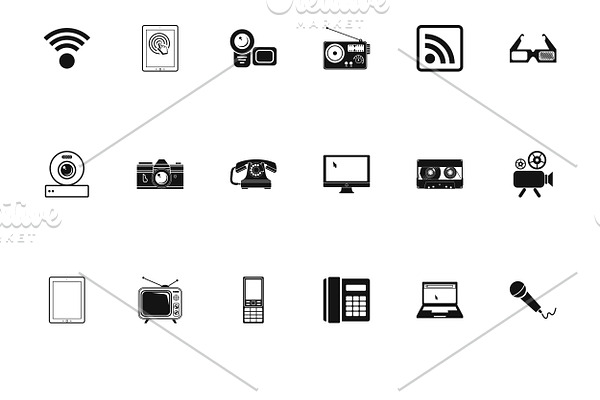 Devices icons.