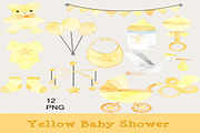 Unisex Baby Shower Clipart