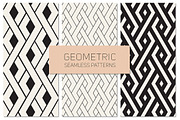 Geometric Seamless Patterns Set 17