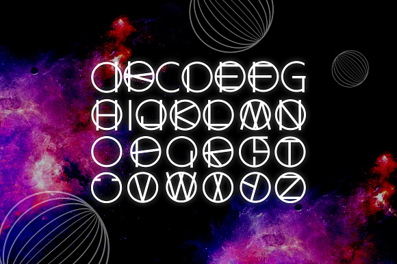 COSMIC font in Display Fonts - product preview 1