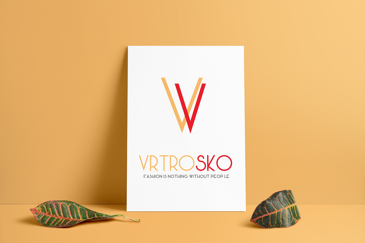 Vrtrosko Fashion Logo in Logo Templates - product preview 8