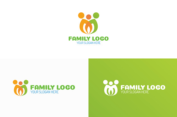 Family logo in Logo Templates - product preview 1