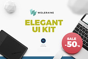 50% OFF. Woleraine UI Kit