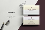 SARAH - Minimal Business Card