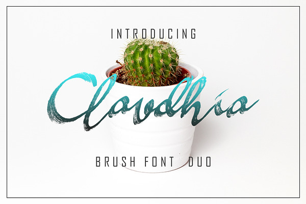 Claudhia & Jhelio Font Duo 50% Off