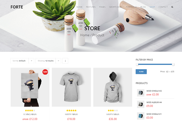 Forte - Multipurpose Wordpress Theme in WordPress Business Themes - product preview 2