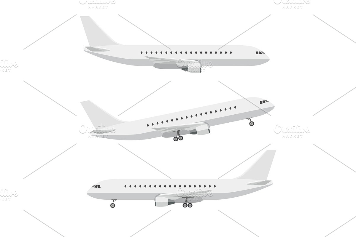 Airplane in Illustrations - product preview 8