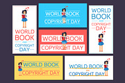 World Book and Copyright Day Banners