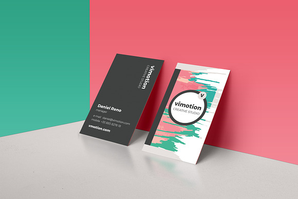 Creative Studio Business Card in Business Card Templates - product preview 1