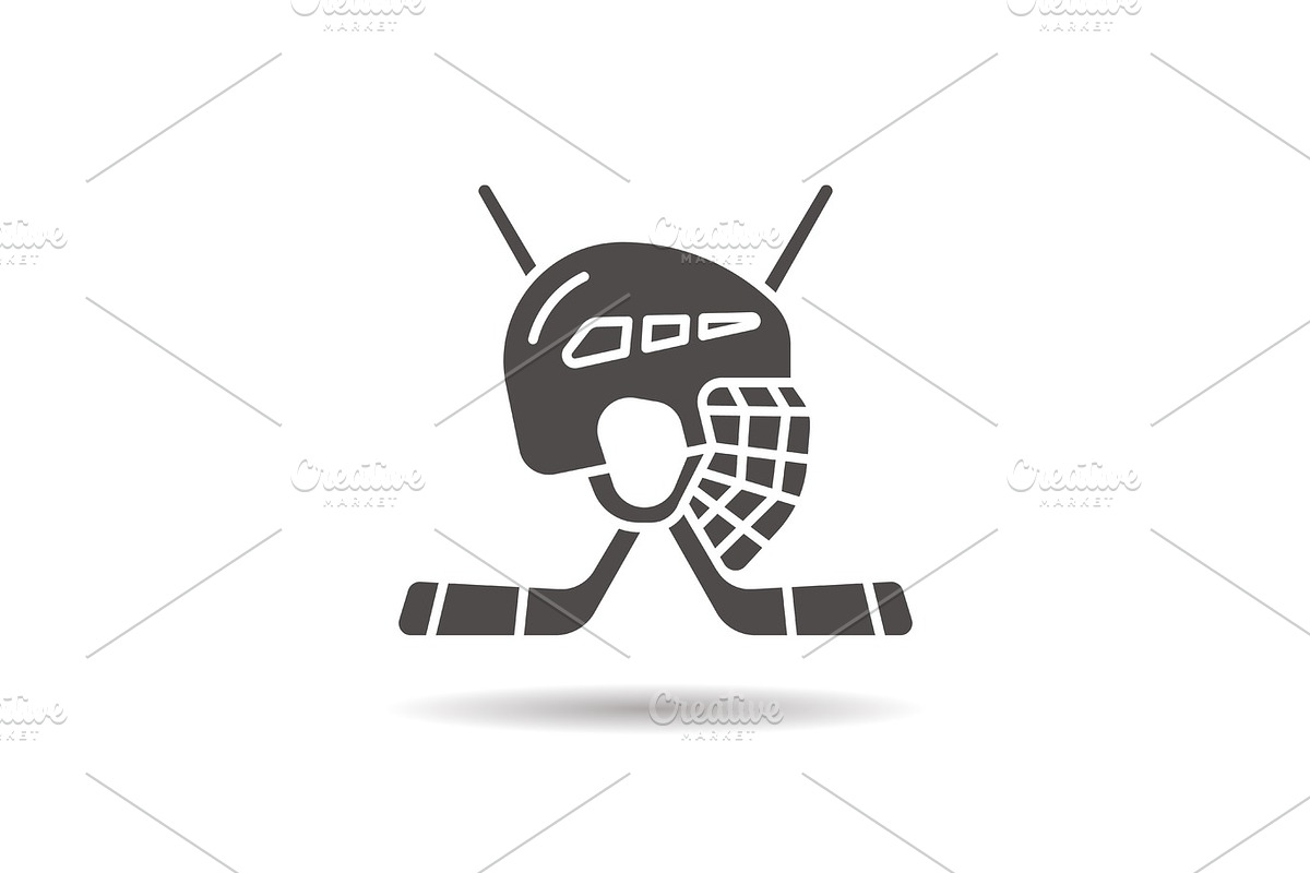 Hockey game equipment icon in Game Icons - product preview 8
